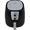 DCG FR3605 FRIGGITRICE AD ARIA 5,2L TERMOSTATO REGOLABILE+ TIMER 1300W NERA