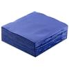 Morigami, Tovagliolo formato standard, piega 1/4, punta e mantovana, blu, 60 tovaglioli