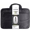 TUCANO Borsa Notebook 15.6" Tucano colore Nero + Mouse Wireless BU-BIDEA-WM