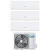 Hisense Climatizzatore Inverter Trial Split 12000+12000+9000 Btu A++/A+ IQ Plus Hisense