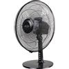 Argo Ventilatore da Tavolo 5 Pale Telecomando Timer Nero Argo Tablo Evo