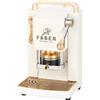 Faber Coffee Macchina da Caffè Pro Mini Deluxe Pure White Ottone Faber PROMINIWHITEBASOTT