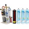 OXYTURBO KIT CANNELLO SALDATURA TURBO SET 30 BOMBOLE USA GETTA + 3 OSSIGENO + 1 GAS