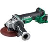 Hitachi Smerigliatrice angolare elettrica senza fili HIKOKI 125mm 18V G18DBBVL(L125)(...