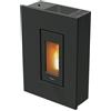 Pegaso Stufa a Pellet Slim Ventilata 5.2 kW 12 kg Antracite 7020035 Madison 5 Pegaso
