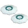 Leifheit 52095 Set da 2 ricambi lavapavimenti per Clean Twist Disc Mop Active