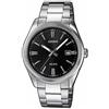 Casio Orologio Uomo CASIO MTP-1302PD-1A1 Bracciale Acciaio Classico Vintage Nero 50mt