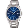 Casio Orologio Uomo CASIO MTP-1302PD-2A Bracciale Acciaio Blu Classico