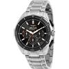 Sector Orologio Uomo SECTOR 790 R3273636001 Chrono Bracciale Acciaio Nero Sub 100mt