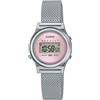 Casio Orologio Donna CASIO Vintage LA-700WEM-4AEF Acciaio Mesh Classico Digitale Rosa