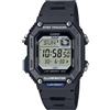 Casio Orologio CASIO WS-B1000-1AVEF Silicone Nero Contapassi Chrono Timer Bluetooth