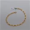 BRACCIALE DA UOMO A MAGLIA IN ORO GIALLO 18KT 4,4 GRAMMI (7868)