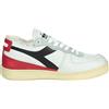 Diadora Heritage 201-176282-01-C9595 Mi Basket Row Cut Sneakers Donna Bianco AI2