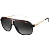 Carrera Occhiali da Sole Carrera 1007/S BLACK GOLD/ GREY SHADED 62/10/140 uomo