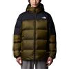 The North Face Giacca da Uomo in Piumino con Cappuccio Diablo 2.0 Verde Codic...