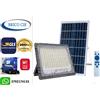 AERBES Faro LED-400W con Pannello Solare Telecomando Sensore Crepuscolare IP67 8000mAh