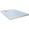 Idralite PIATTO DOCCIA ACRILICO 75x90 RETTANGOLARE ANGOLARE ULTRA SLIM BIANCO PIETRA