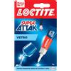Loctite COLLA SUPER ATTAK PER VETRO FORMULA TRASPARENTE LOCTITE 3 G.