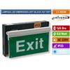 UNIVERSO LT-45338 LAMPADA LED D'EMERGENZA ANTI BLACK OUT SCRITTA EXIT