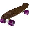Ridge Mini Cruiser Skate Skateboard retro 22 completo nel bianco, fatto in l'UE, cuscinetti ABEC 7, alta qualità formula segreta di plastica