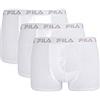 Fila Fu5004/3 Man Boxer 300 Xl, Underwear Uomo, White, XL