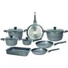 Tognana Porcellane Batteria di pentole 12 pezzi Tognana Grancucina Phaetra casseruola padella mshop