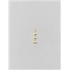 Design Letters Charm Archetipo 10mm Oro A-Z-E, Metallo, Taglia unica