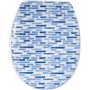 MSV Sedile WC, Blu, 45.5 x 37 x 5 cm, 42 Pezzi