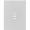Design Letters Charm Archetipo 10mm Argento A-Z-B, Metallo, Taglia unica