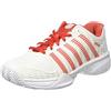 K-Swiss Performance KS Tfw Bigshot Light 3 - Scarpe da Tennis Donna, Bianco (White/Fiesta 01), 39.5 EU