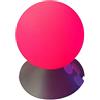 Megagic- Palla in silicone luminosa, ricaricabile, EX2, colore: Rosso/Verde/Blu