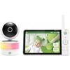 LeapFrog LF920HD Baby Monitor with 720p 7 HD Display, Color Night Vision, 360° Panoramic and Tilt, 8x Zoom, Night Light, Humidity/Temperature Sensor, 1000ft Range, Safe Conness