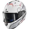 Shark Casco moto Shark EVO-ONE 2 KEENSER WSR, Bianco/Rosso, S