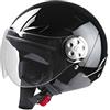 NOX - Casco Jet per Bambini N216, Nero, XXS
