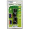Grundig - Torcia tascabile in alluminio, 12 LED e 4x AA 14148