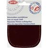 Opry 102466-722 - Toppe termoadesive per ginocchia, 722, colore rosso, taglia unica