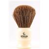 Epsilon Pennello da Barba a Forma di Cavallo Marrone Avorio 26 mm, Standard, Unico