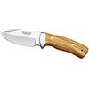 joker-Coltello desollador, virola, cachas in Legno, Rossa, Unisex, CO20 Skinner