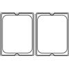 Garcia de Pou coperchio per secchio Bac bacinella, 32.3 x 26.5 cm, in acciaio INOX, argento, 32.3 x 30 x 26.5 cm