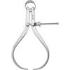 Starrett 79b-6 Spring nut Outside Spring a pinza, in acciaio, gamba piatta, 0 - 15,2 cm Range