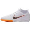 Nike Mercurial Superflyx VI Academy Indoor, Scarpe da Calcio Unisex-Bambini, Bianco (White/Chrome-Total O 107), 34 EU