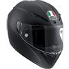AGV Casco Moto Veloce S E2205 Solid PLK, Matt Black, L