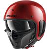 SHARK Casco da moto S-DRAK BLANK GLITTER RRRX, Rosso, XL