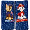 Paw Patrol Set di 2 mini cuscinetti da cintura Paw Patrol per bambini con i personaggi di Chase e Marshall. Ideale per le cinture di sicurezza per bambini. Extra confortevoli e lavabili.