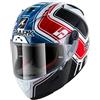 Shark Casco moto Shark RACE-R PRO ZARCO GP FRANCE WBR, Bianco/Blu/Rosso, S