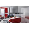 vidaXL Cappa da Cucina a Isola in Acciaio Inox con Display LCD
