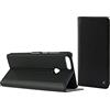 KSIX smart your tech KSIX B0785FU20 - Custodia a Libro Standard Chiusura Magnetica per Honor 8 Lite, Colore: Nero