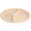 Garcia de Pou Piatti Bionic 26 Cm. - 3 Scomparti Ø 26X2,6 Cm Naturale Cellulosa - 800 Unità