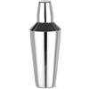 HENDI Cocktail Shaker, BarUp, 750ml, agitatore conico Cobbler in 3 parti, uso universale, strumento multifunzione per preparare cocktail, ø90x(H)255mm, acciaio inox
