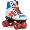 Roces Disco Palace Pattini Quad, Multicolore/Bianco, 39